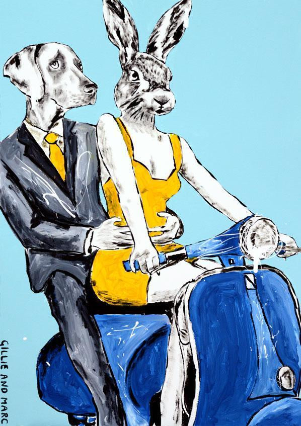 He hoped that her parents didn't find out that he rode a vespa